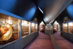 ドリームコアのイメージ。暗い通路。